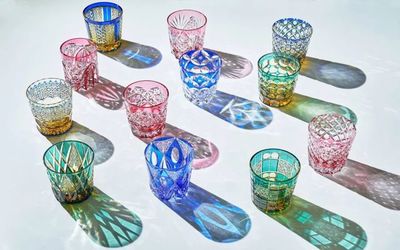 日本传统工艺篇|魔幻般光与影的玻璃工艺品 江户切子