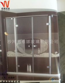 供应沐浴房水晶砂工艺玻璃 融合美观与实用的理想选择